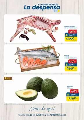 Catálogo Supermercados La Despensa en Puertollano | ¡Somos de aquí! | 2025-07-30T00:00:00.000Z - 2025-08-04T00:00:00.000Z