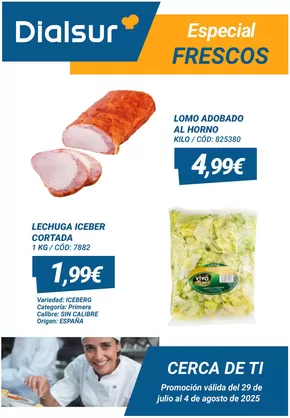 Promoción válida del 29 de julio al 4 de agosto de 2025