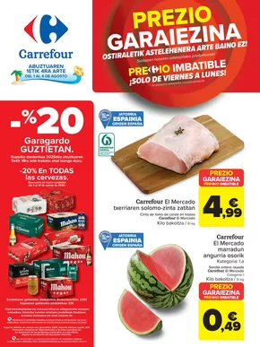 Catálogo Carrefour en Erandio | PRECIO IMBATIBLE | 2025-08-01T00:00:00.000Z - 2025-08-04T00:00:00.000Z