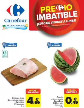 Catálogo Carrefour en Salcedo | PRECIO IMBATIBLE | 2025-08-01T00:00:00.000Z - 2025-08-04T00:00:00.000Z