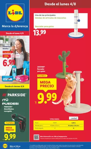 Catálogo Lidl en Santos de Maimona | ¡Bazar Lidl! Ofertas válidas 04/08 al 10/08 | 2025-08-04T00:00:00.000Z - 2025-08-10T00:00:00.000Z