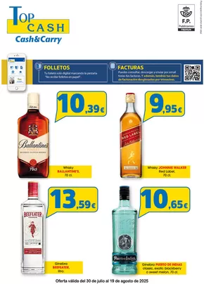 Oferta válida del 30 de julio al 19 de agosto de 2025