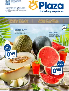 Del 31 de julio al 27 de agosto de 2025