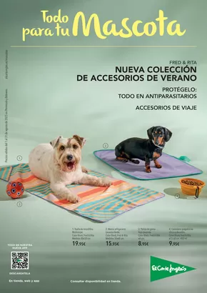 Catálogo El Corte Inglés en Valladolid | Todo para tu mascota | 2025-08-01T00:00:00.000Z - 2025-08-31T00:00:00.000Z