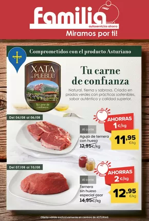 Catálogo Autoservicios Familia en Pravia | Comprometidos con el producto Asturiano | 2025-08-04T00:00:00.000Z - 2025-08-10T00:00:00.000Z