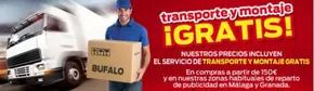 Transporte y Montaje ¡Gratis!