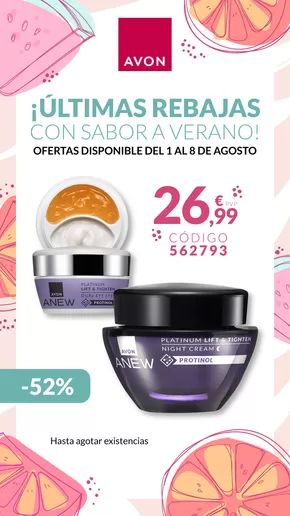 Catálogo AVON en Íscar | ¡Últimas rebajas con sabor a verano! | 2025-08-01T00:00:00.000Z - 2025-08-08T00:00:00.000Z