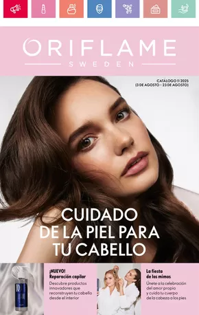 Catálogo Oriflame en Tàrrega | Cuidado de la piel para tu cabello | 2025-08-04T00:00:00.000Z - 2025-08-23T00:00:00.000Z