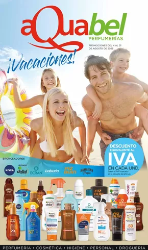 Ofertas válidas del 4 al 31 de agosto de 2025