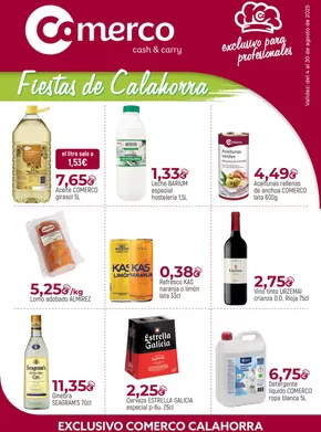 Validez: del 4 de agosto al 6 de septiembre