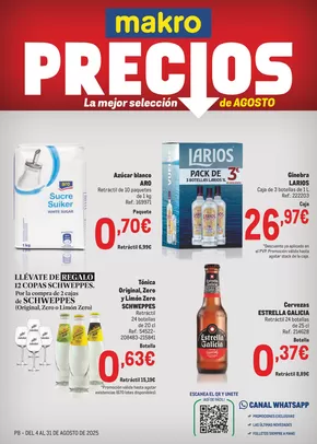 Catálogo Makro en Pamplona | Makro Precios Norte II | 2025-08-05T00:00:00.000Z - 2025-08-31T00:00:00.000Z
