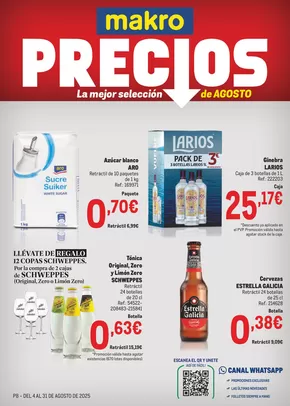 Catálogo Makro en Maliaño | Makro Precios Norte | 2025-08-05T00:00:00.000Z - 2025-08-31T00:00:00.000Z