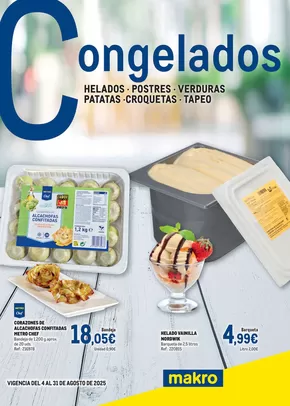Catálogo Makro en Alcorcón | Congelados Centro | 2025-08-05T00:00:00.000Z - 2025-08-31T00:00:00.000Z