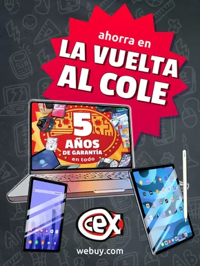 Catálogo CeX en Massalfassar | Ahorra en la vuelta al cole  | 2025-08-04T00:00:00.000Z - 2025-08-31T00:00:00.000Z