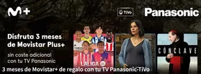 Catálogo Panasonic en Tolosa | 3 meses de Movistar+ de regalo con tu TV Panasonic-TiVo | 2025-08-05T00:00:00.000Z - 2025-11-30T00:00:00.000Z