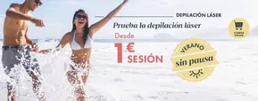 ¡Prueba nuestra depilación láser por solo 1€!