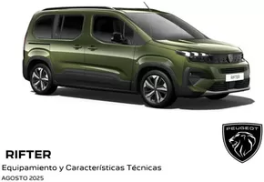 Catálogo Peugeot en Miranda de Ebro | Peugeot RIFTER | 2025-08-05T00:00:00.000Z - 2025-08-31T00:00:00.000Z