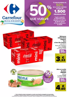 Catálogo Carrefour en Ceuta | 2ªUD. AL -50% | 2025-08-08T00:00:00.000Z - 2025-08-25T00:00:00.000Z