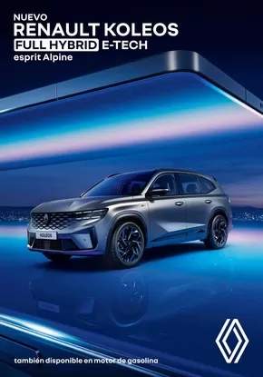 Catálogo Renault en Calp | Nuevo Renault Koleos Full hybrid E-Tech General | 2025-08-06T00:00:00.000Z - 2025-12-31T00:00:00.000Z