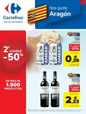 Catálogo Carrefour en Zaragoza | 2ªUD. AL -50%  | 2025-08-08T00:00:00.000Z - 2025-08-25T00:00:00.000Z
