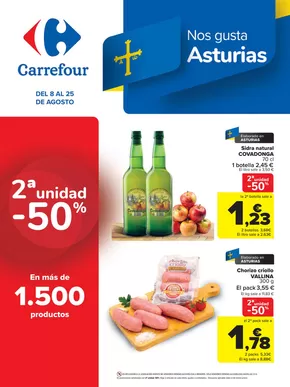 Catálogo Carrefour en Oviedo | REGIONAL (Articulos locales de Alimentación, dulces, bebidas) | 2025-08-08T00:00:00.000Z - 2025-08-25T00:00:00.000Z