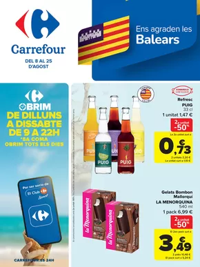 Catálogo Carrefour en Palma de Mallorca | 2ªUD. AL -50%  | 2025-08-08T00:00:00.000Z - 2025-08-25T00:00:00.000Z