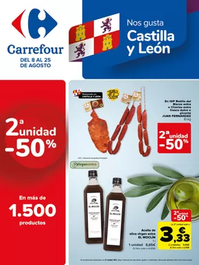 Catálogo Carrefour en León | 2ªUD. AL -50%  | 2025-08-08T00:00:00.000Z - 2025-08-25T00:00:00.000Z