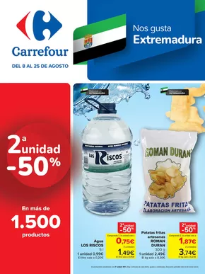 Catálogo Carrefour en Villanueva de la Serena | REGIONAL (Articulos locales de Alimentación, dulces, bebidas) | 2025-08-08T00:00:00.000Z - 2025-08-25T00:00:00.000Z