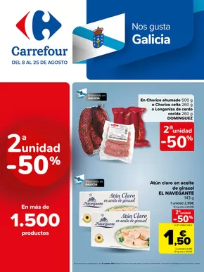 Catálogo Carrefour en Vigo | 2ªUD. AL -50%  | 2025-08-08T00:00:00.000Z - 2025-08-25T00:00:00.000Z