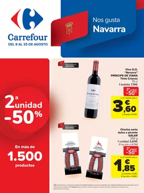 Catálogo Carrefour en Pamplona | REGIONAL (Articulos locales de Alimentación, dulces, bebidas) | 2025-08-08T00:00:00.000Z - 2025-08-25T00:00:00.000Z