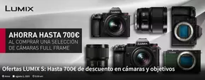 Catálogo Panasonic en Valencia | Ofertas LUMIX S: Hasta 700€ de descuento en cámaras y objetivos | 2025-08-06T00:00:00.000Z - 2025-10-13T00:00:00.000Z