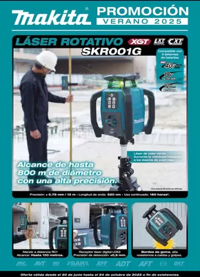 Catálogo Ferri | Promoción verano MAKITA | 2025-08-06T00:00:00.000Z - 2025-10-24T00:00:00.000Z