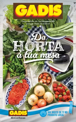 Catálogo Gadis | Da Horta á túa mesa | 2025-08-07T00:00:00.000Z - 2025-08-16T00:00:00.000Z