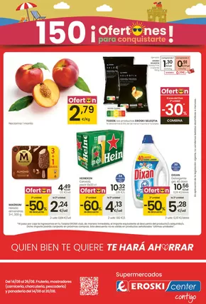 Catálogo Eroski en Alcalá de Henares | ¡OFERTONES para conquistarte! Mercat | 2025-08-14T00:00:00.000Z - 2025-08-27T00:00:00.000Z