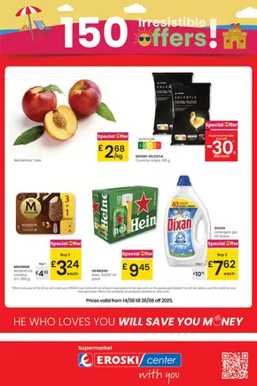 Catálogo Eroski en Valladolid | 150 Irresistible offers! | 2025-08-14T00:00:00.000Z - 2025-08-27T00:00:00.000Z