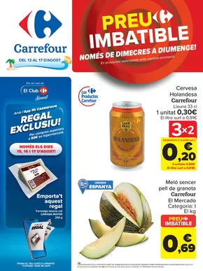 Catálogo Carrefour en Granollers | PRECIO IMBATIBLE | 2025-08-13T00:00:00.000Z - 2025-08-17T00:00:00.000Z