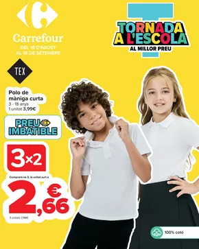 Catálogo Carrefour en Barcelona | VUELTA AL COLE TEXTIL | 2025-08-18T00:00:00.000Z - 2025-09-18T00:00:00.000Z