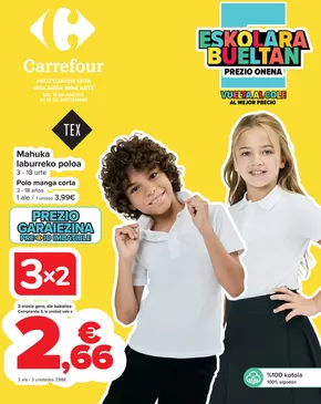 Catálogo Carrefour en Sestao | VUELTA AL COLE TEXTIL | 2025-08-18T00:00:00.000Z - 2025-09-18T00:00:00.000Z