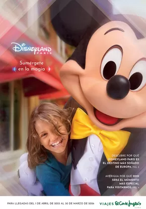Catálogo Viajes El Corte Inglés en Granada | Disneyland Paris | 2025-08-14T00:00:00.000Z - 2026-03-30T00:00:00.000Z