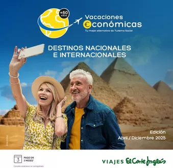 Catálogo Viajes El Corte Inglés en San Fernando de Henares | Club de Vacaciones | 2025-08-14T00:00:00.000Z - 2025-12-31T00:00:00.000Z