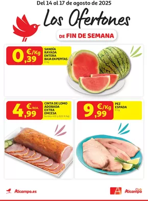 Del 14 al 17 de agosto de 2025
