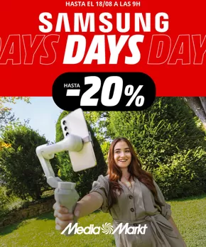 Catálogo MediaMarkt en Palma de Mallorca | Samsung Days | 2025-08-15T00:00:00.000Z - 2025-08-18T00:00:00.000Z