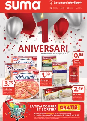 Catálogo Suma Supermercados en Alicante | Oferta válida del 18 al 31 d’agost de 2025 | 2025-08-18T00:00:00.000Z - 2025-08-31T00:00:00.000Z