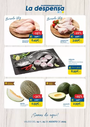Catálogo Supermercados La Despensa en Argés | Válido del 19 al 25 de agosto de 2025 | 2025-08-19T00:00:00.000Z - 2025-08-25T00:00:00.000Z