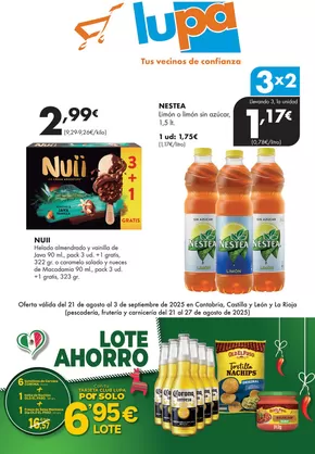 Catálogo Supermercados Lupa en Palafrugell | Tus vecinos de confianza | 2025-08-21T00:00:00.000Z - 2025-09-03T00:00:00.000Z