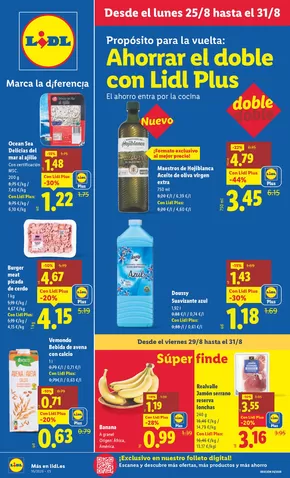 Catálogo Lidl en Albal | № 1 PRECIO - Ofertas válidas del 25/08 al 31/08 | 2025-08-25T00:00:00.000Z - 2025-08-31T00:00:00.000Z