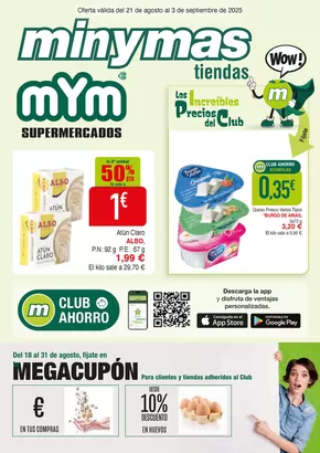 Oferta válida del 21 de agosto al 3 de septiembre de 2025