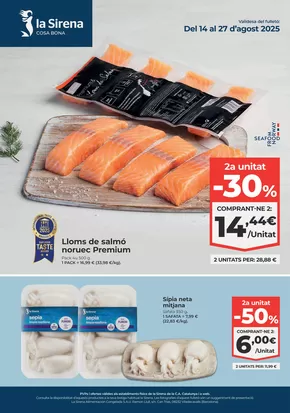 Del 14 al 27 d’agost 2025.
