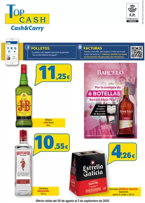 Oferta válida del 20 de agosto al 2 de septiembre de 2025