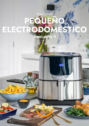 Catálogo Rocasa en La Orotava | PEQUEÑO ELECTRODOMÉSTICO | 2025-08-20T00:00:00.000Z - 2025-09-02T00:00:00.000Z